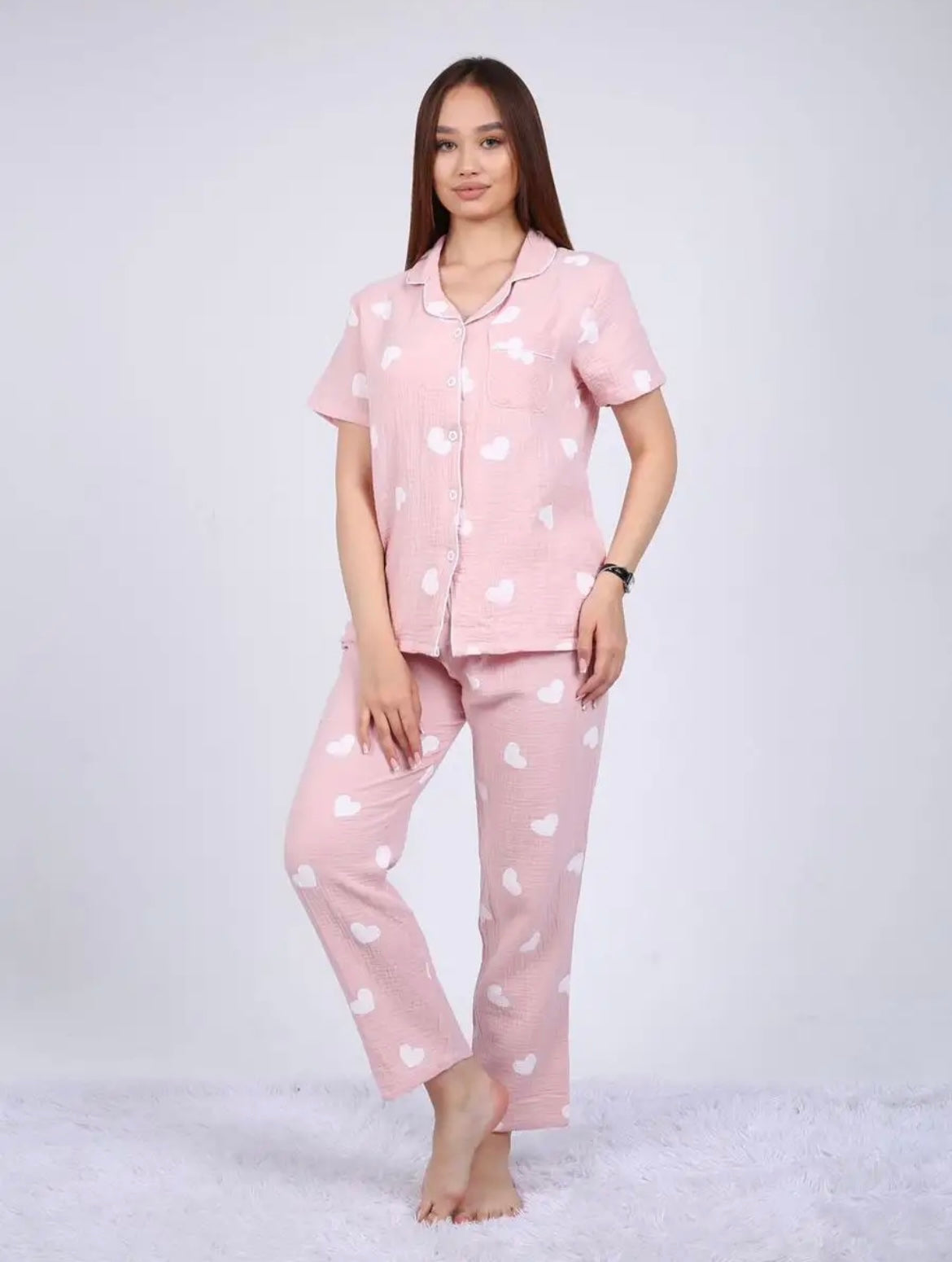 Pyjama Femme 100% Coton Amourelys