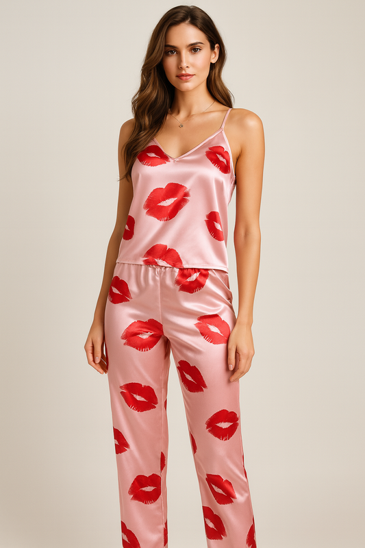 Pyjama satin Amourelys – Sexy & élégant