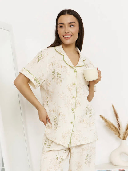 Pyjama Femme 100% Coton Amourelys