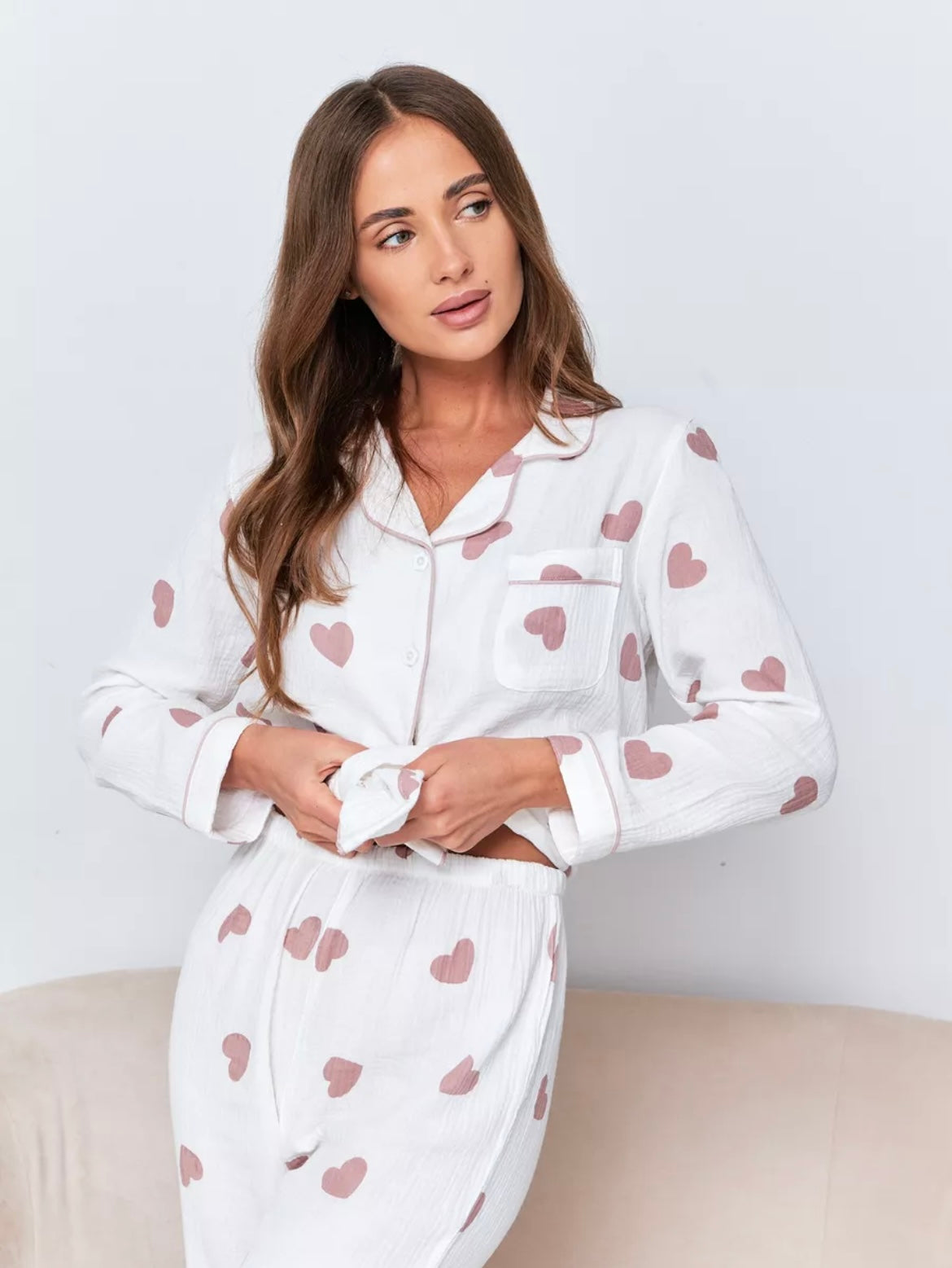 Pyjama Femme 100% Coton Amourelys