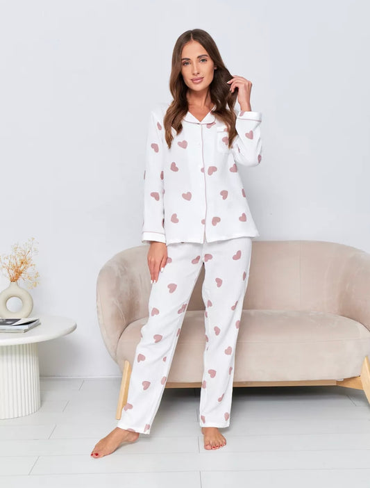 Pyjama Femme 100% Coton Amourelys
