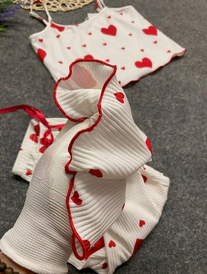 Pyjama Femme Coton Doux – Ensemble Sexy Amourelys