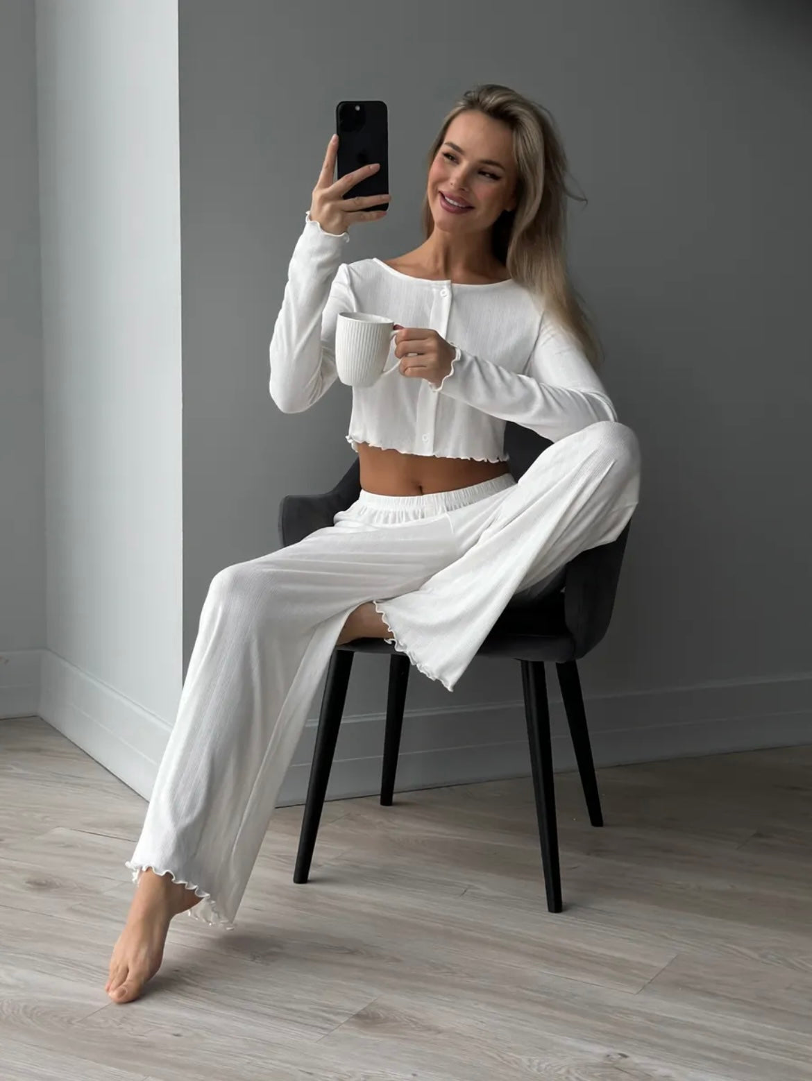 Pyjama Femme en Coton – Doux, Élégant et Confortable