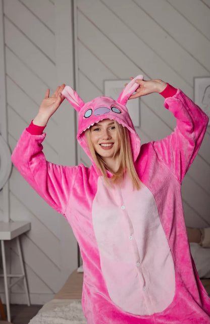 Pyjama Stitch Adulte Hiver