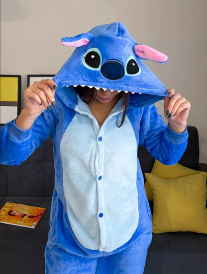 Pyjama Stitch Adulte Hiver