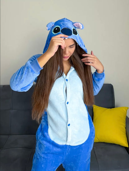 Pyjama Stitch Adulte Hiver