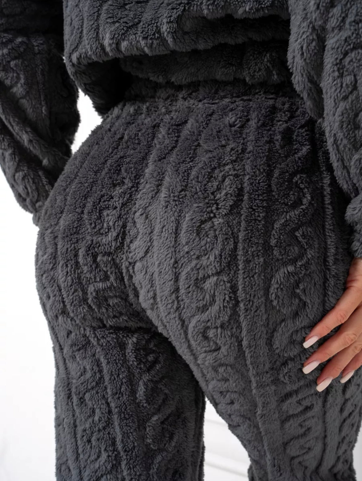 Pyjama d’Hiver en Polaire – Ensemble Chaud Et Confortable de Nuit