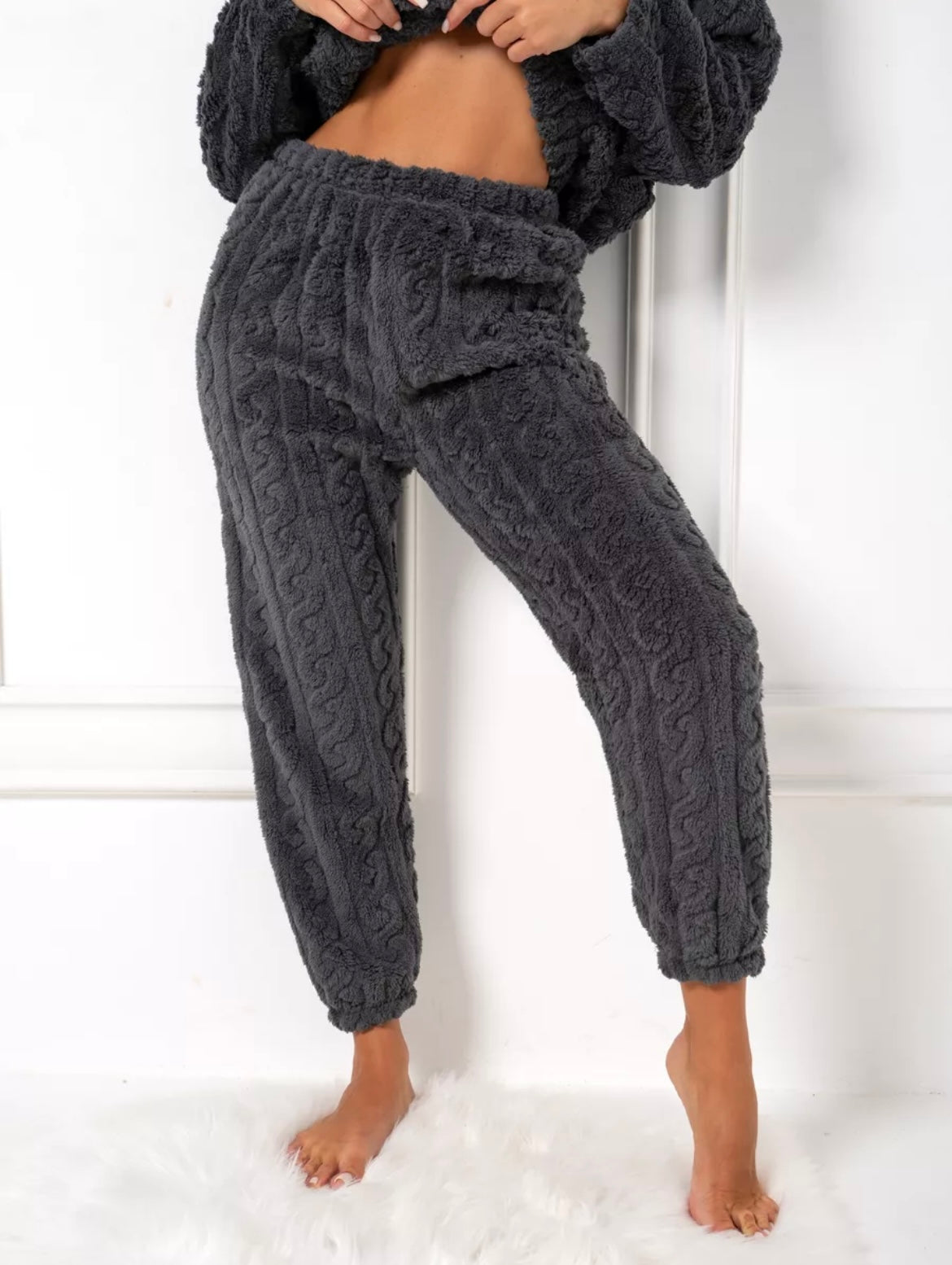 Pyjama d’Hiver en Polaire – Ensemble Chaud Et Confortable de Nuit