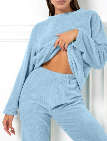 Pyjama d’Hiver Femme en Velours