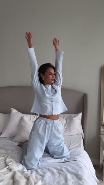 Pyjama Femme en Coton – Doux, Élégant et Confortable