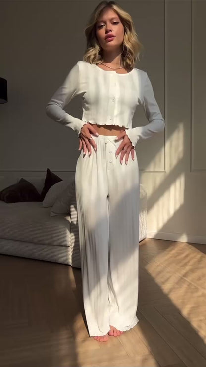 Pyjama Femme en Coton – Doux, Élégant et Confortable