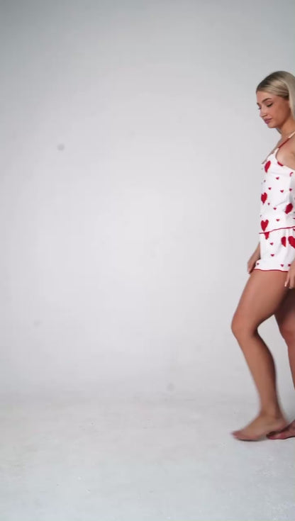 Pyjama Femme – Ensemble Léger Sexy Short & Débardeur Amourelys